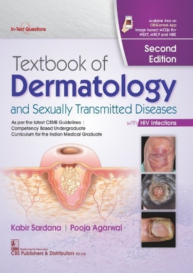 Textbook of dermatology and sexually transmitted diseases and sexually transmitted diseases with hiv infections