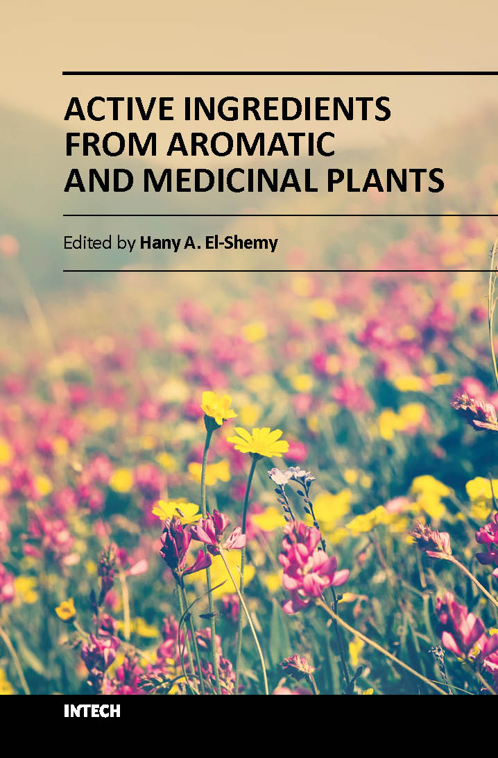 Active ingredients from aromatic and medicinal plants (hb 2018)