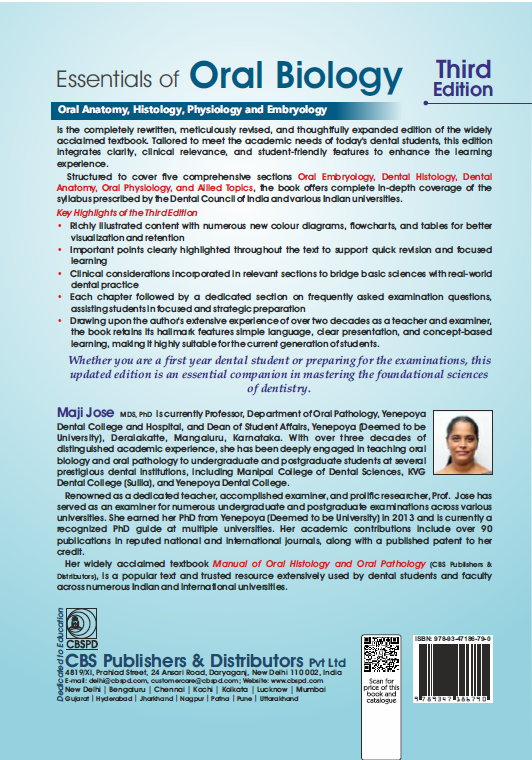 Essentials of oral biology