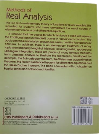 Methods of real analysis