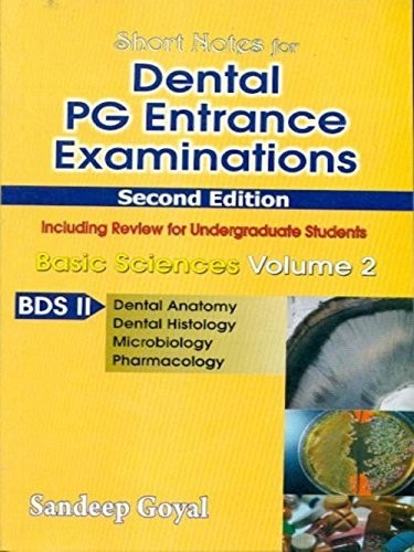Dental pg entrance examinations 2/e vol 2