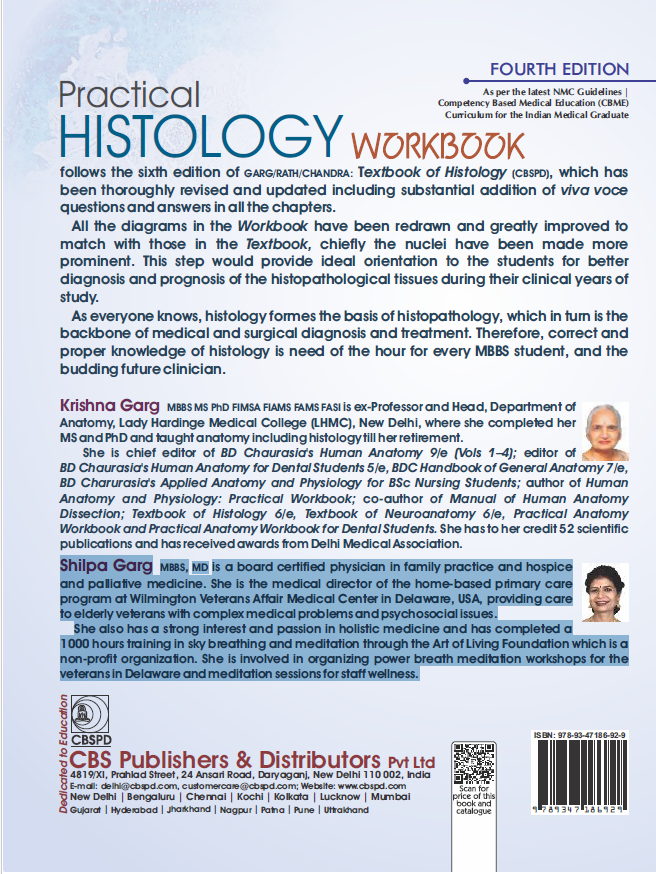 Practical histology workbook