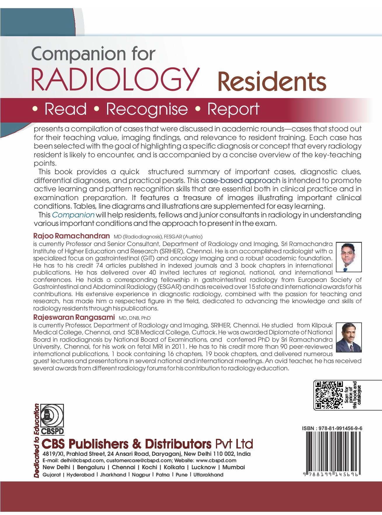 Companion for radiology residents