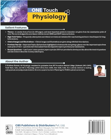 One touch physiology