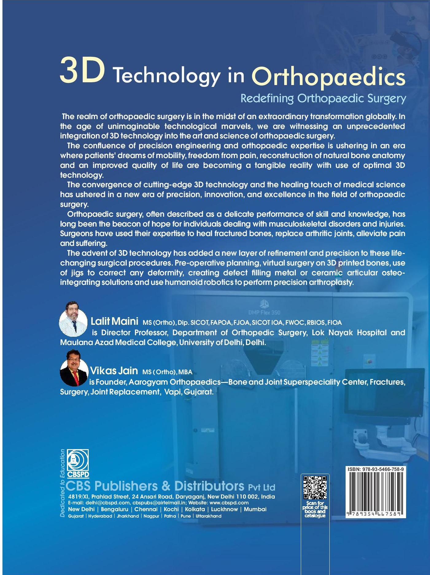 3d technology in orthopaedics redefining orthopaedic surgery