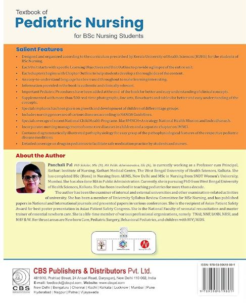 Textbook of pediatric nursing for bsc nursing (based on kuhs syllabus)