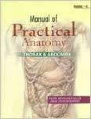 Manual of practical anatomy: thorax and abdomen, vol. 2 