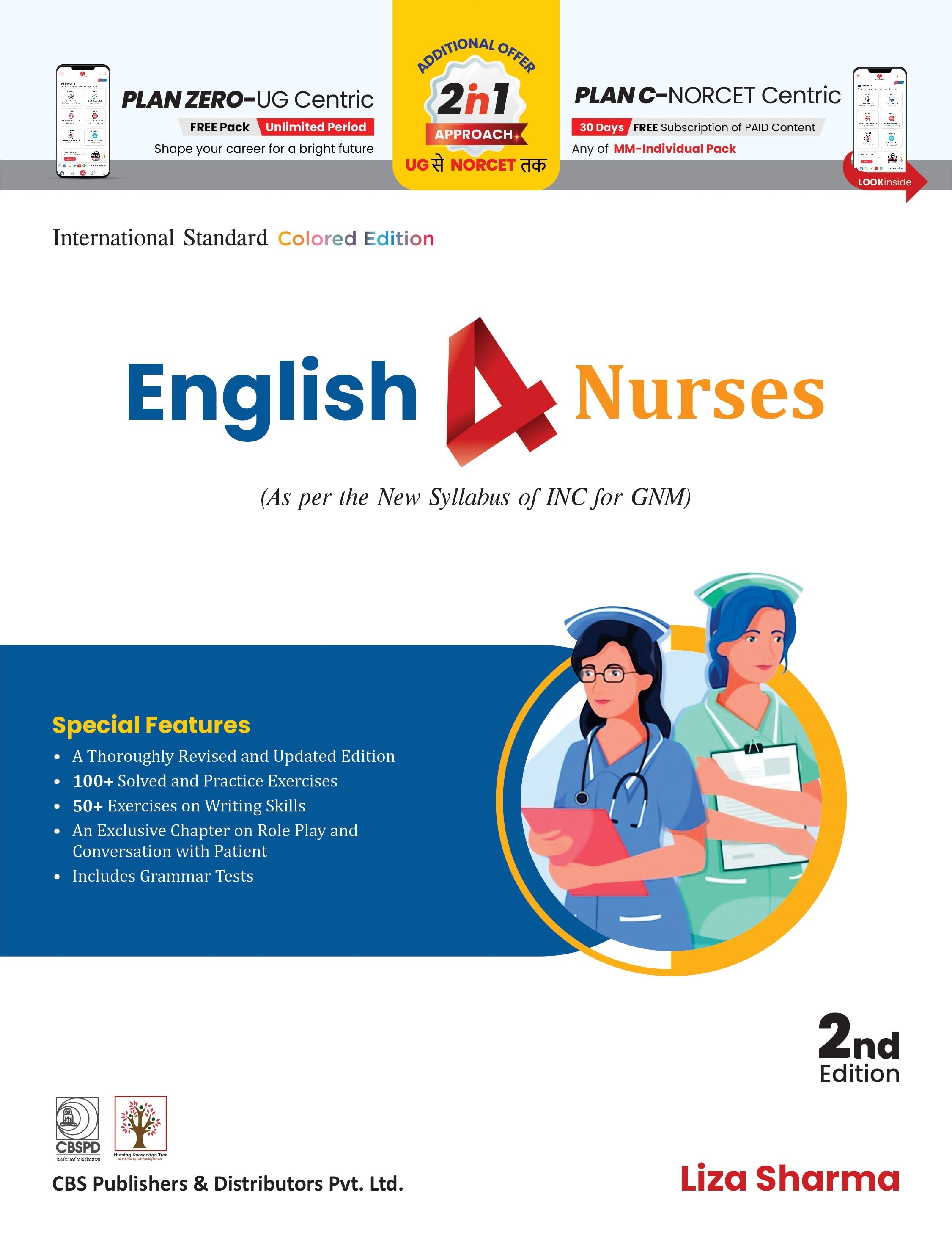 English 4 nurses (as per the syllabus for gnm nursing)