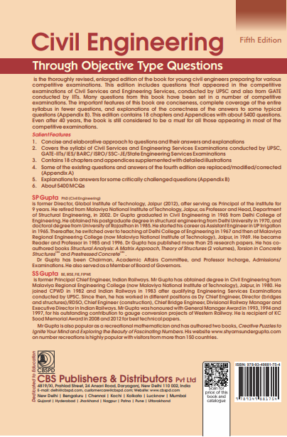 Civil engineering through objective type questions