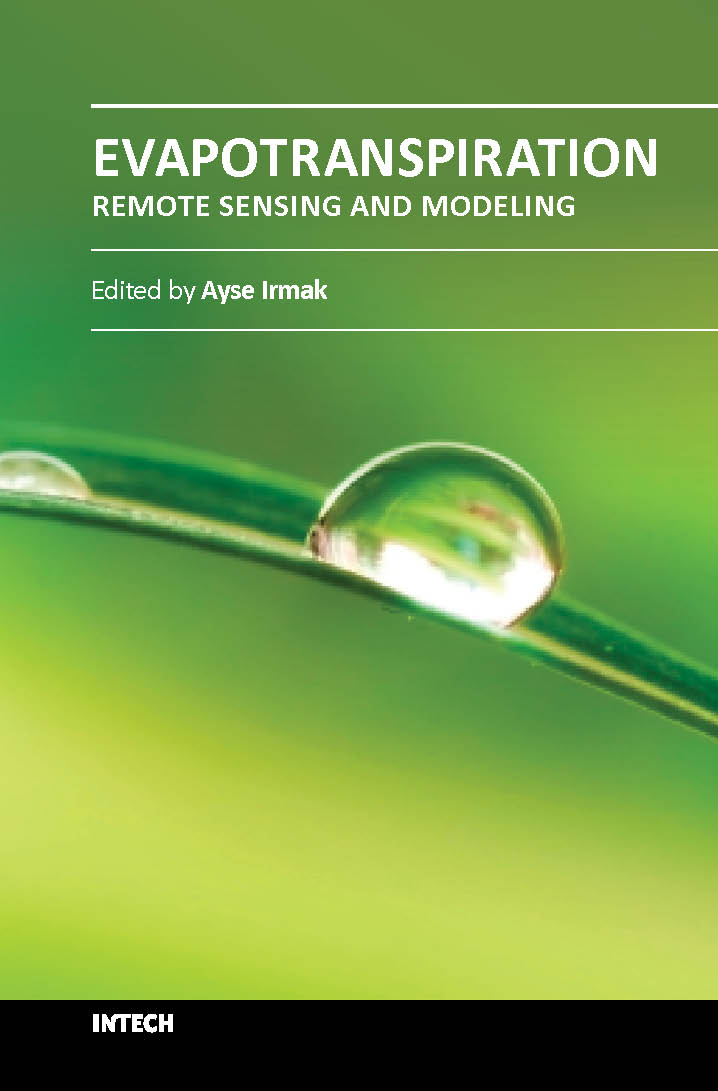 Evapotranspiration remote sensing and modeling (hb 2017)