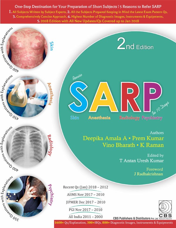 Sarp-skin, anesthesia, radiology, psychiatry