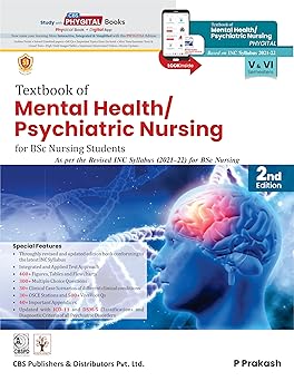 Textbook of mental health psychiatric nursing for bsc students