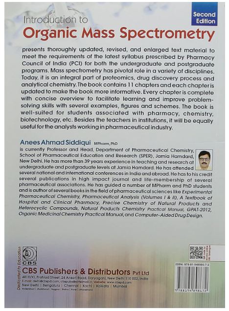 Introduction to organic mass spectrometry
