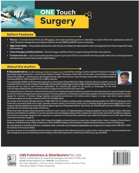 One touch surgery for neet/next/fmge/ini-cet