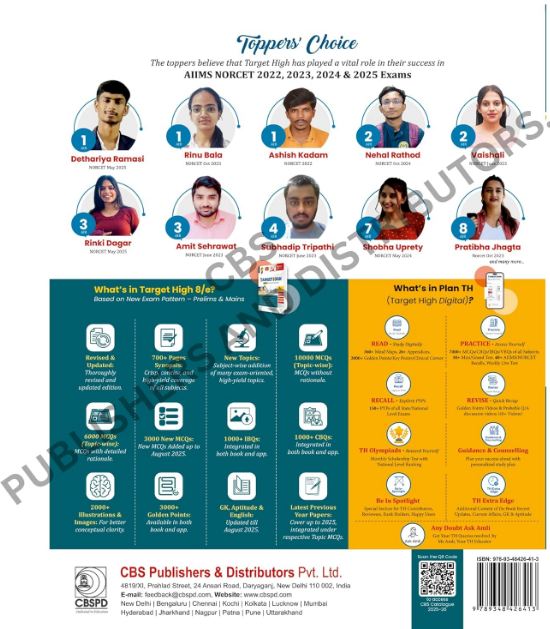 Target high norcet exam – one nation one book for nursing officer & staff nurse (8th ed)