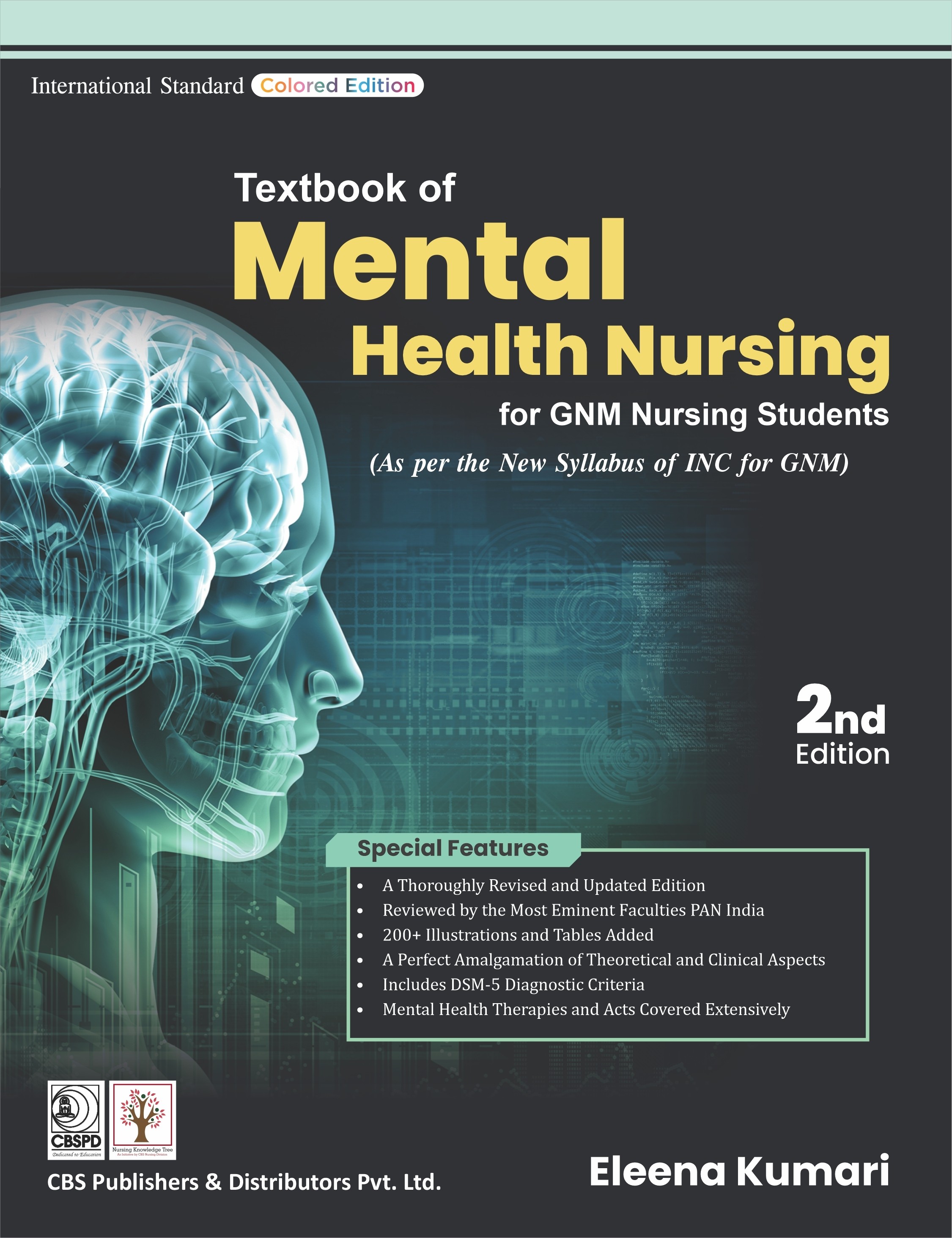 Textbook of mental health nursing for gnm nursing students (as per the revised inc syllabus)