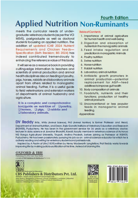 Applied nutrition non-ruminants-4e