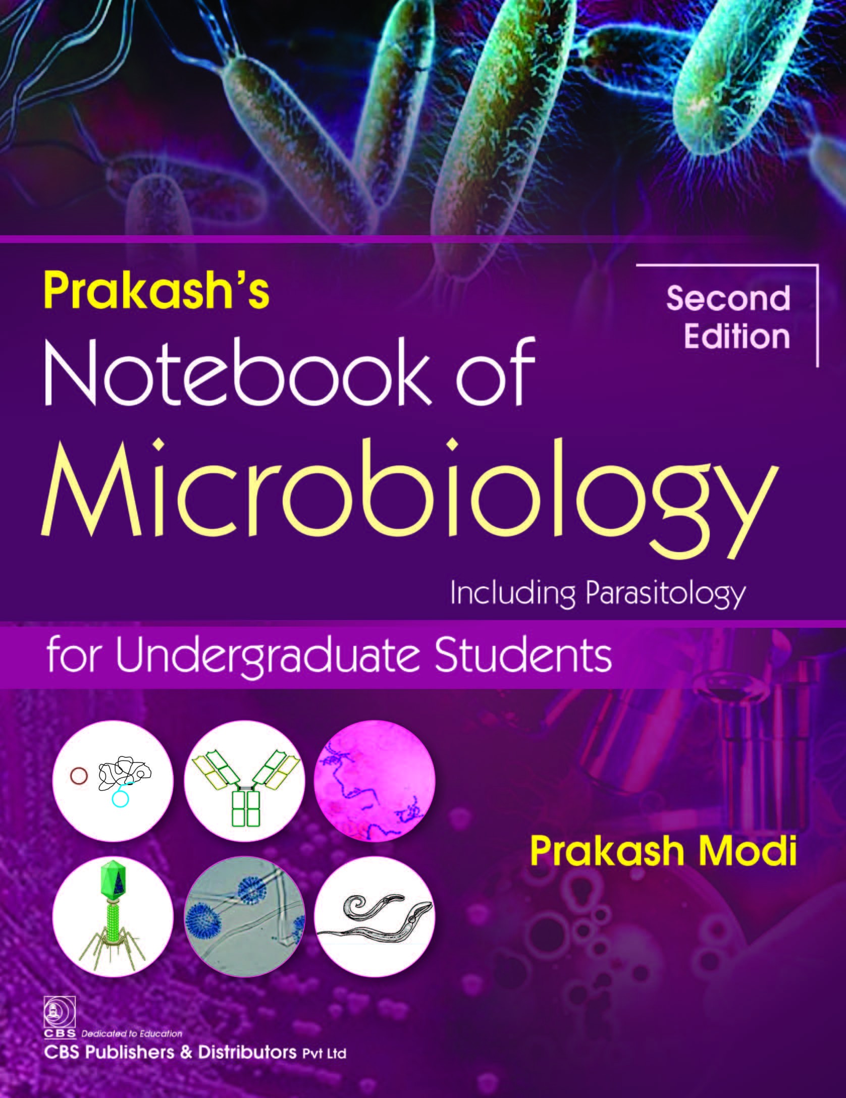 Prakash’s notebook of microbiology including parasitology for undergraduate students, 2/e