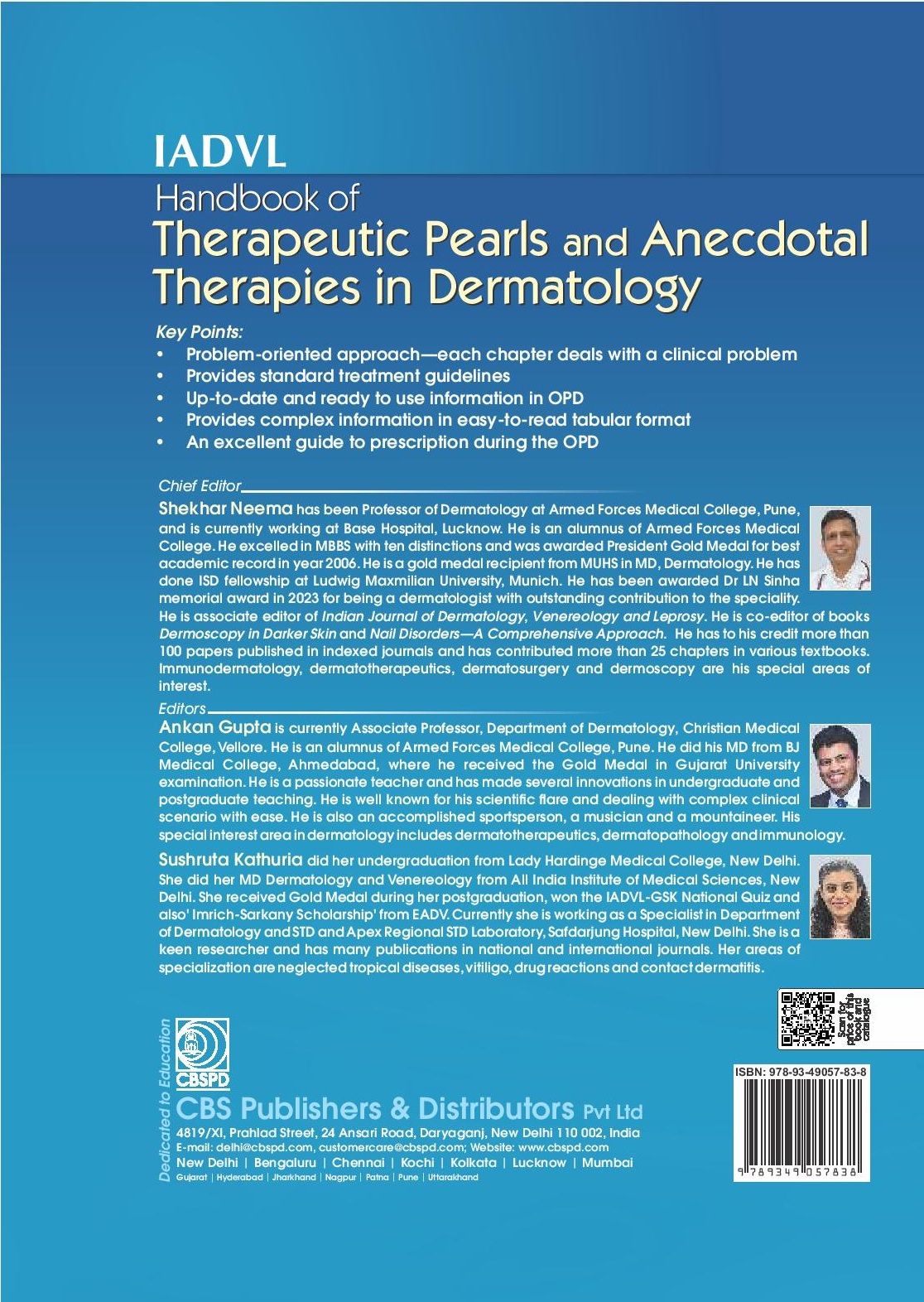 Iadvl handbook of therapeutic pearls and anecdotal therapies in dermatology