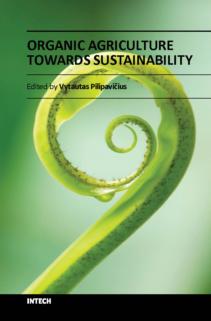 Organic agriculture towards sustainability (hb 2016)