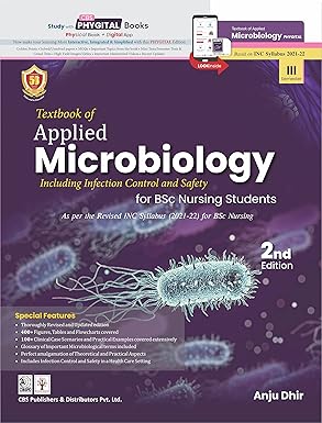 Textbook of applied microbiology including infection control and safety for bsc nursing students