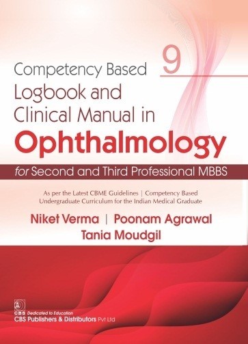 Competency based logbook and clinical manual in ophthalmology for second and third professional mbbs
