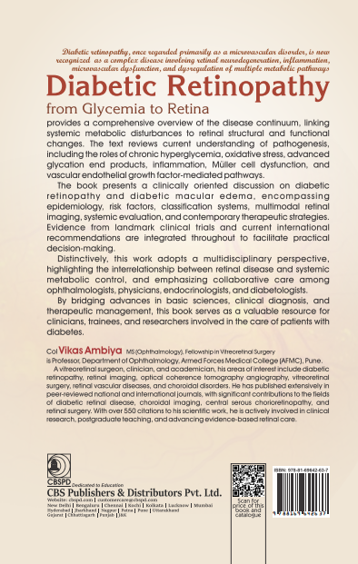 Diabetic retinopathy from glycemia to retina