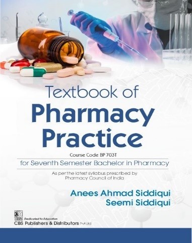 Textbook of pharmacy practice course code bp 703t for seventh semester bachelor in pharmacy