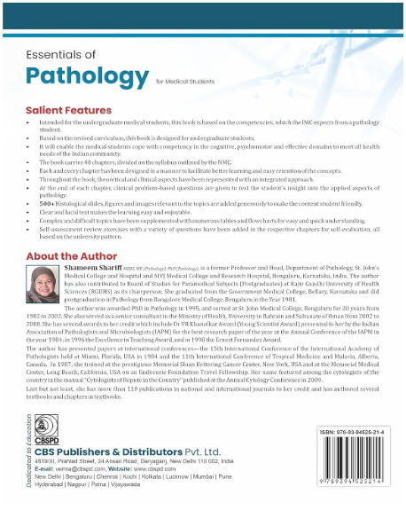 Essentials of pathology for medical students (as per the competency-based medical education curriculum (nmc) for indian medical graduates