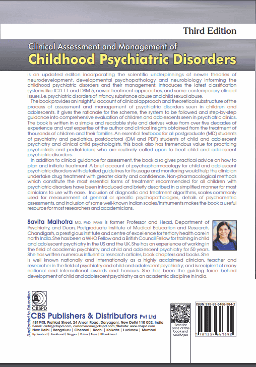Clinical assessment and management of childhood psychiatric disorders