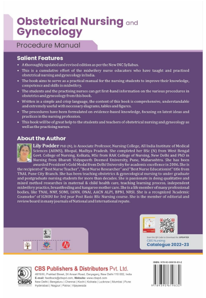 Obstetrical nursing and gynecology procedure manual