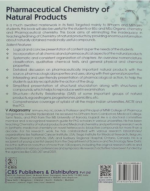 Pharmaceutical chemistry of natural products