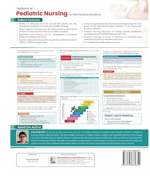 Textbook of pediatric nursing for bsc nursing students-3rd edition