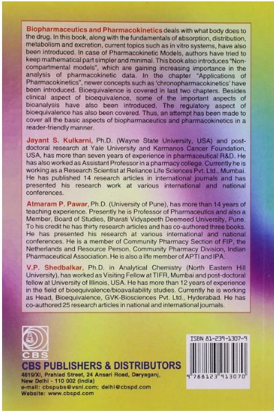 Biopharmaceutics and pharmacokinetics