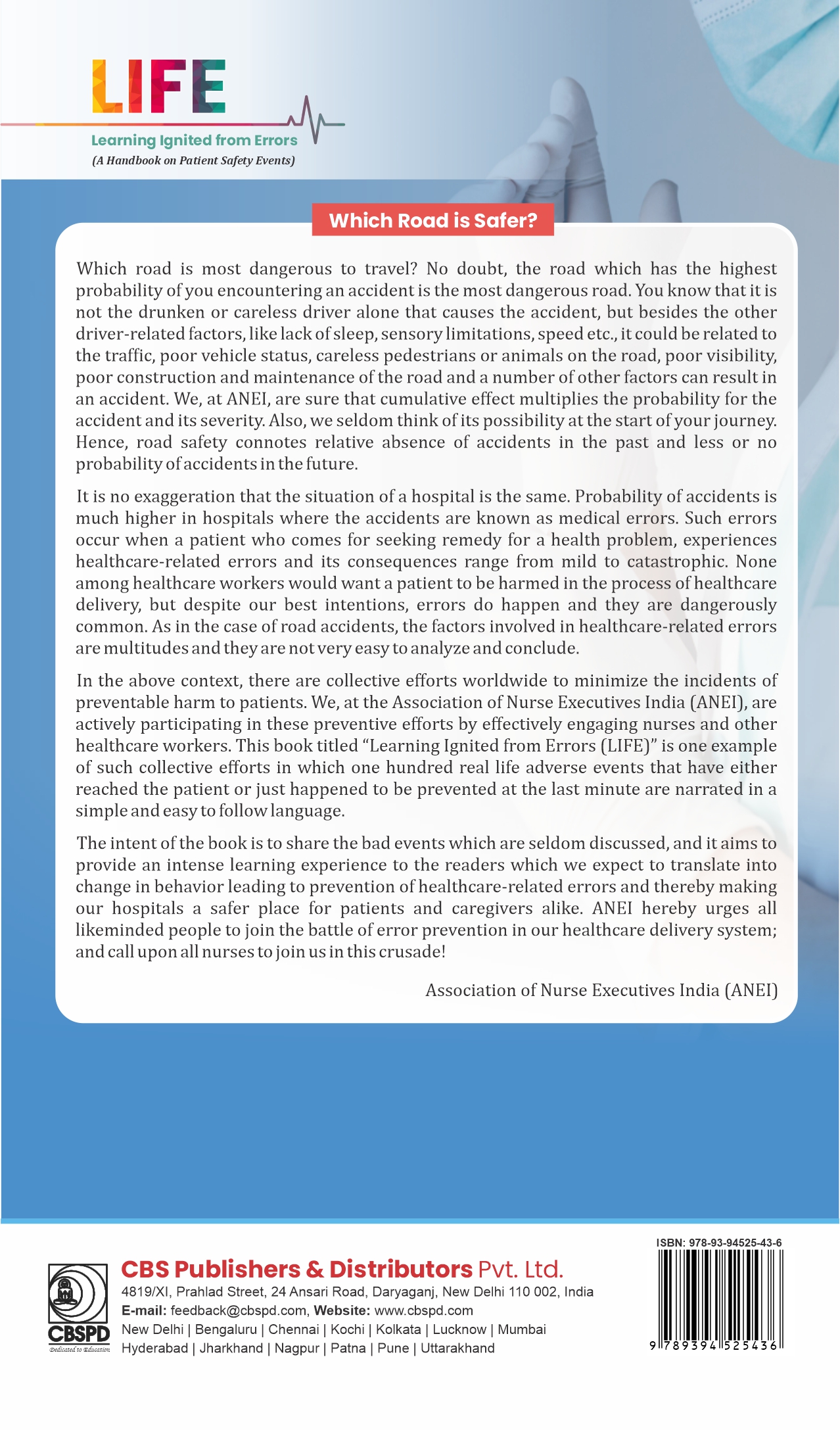 Life learning ignited from errors (a handbook on patient safety events)