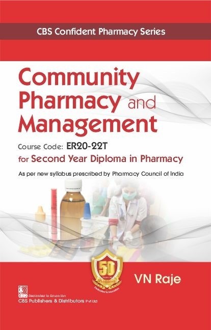 Cbs confident pharmacy series community pharmacy and management for second year diploma in pharmacy 