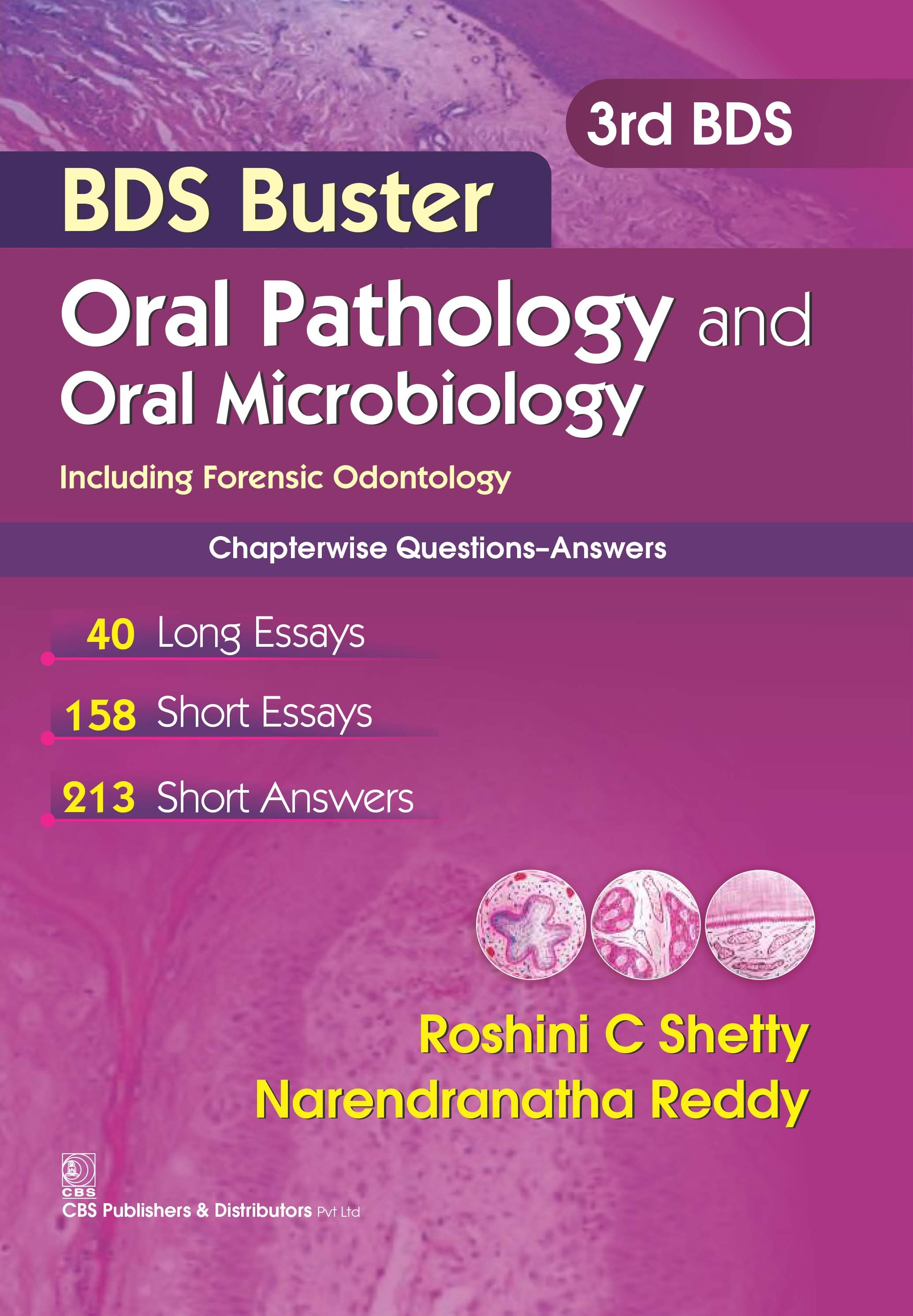 Bds buster oral pathology and oral microbiology(including forensic odontology ) 3rd bds( pb 2016)