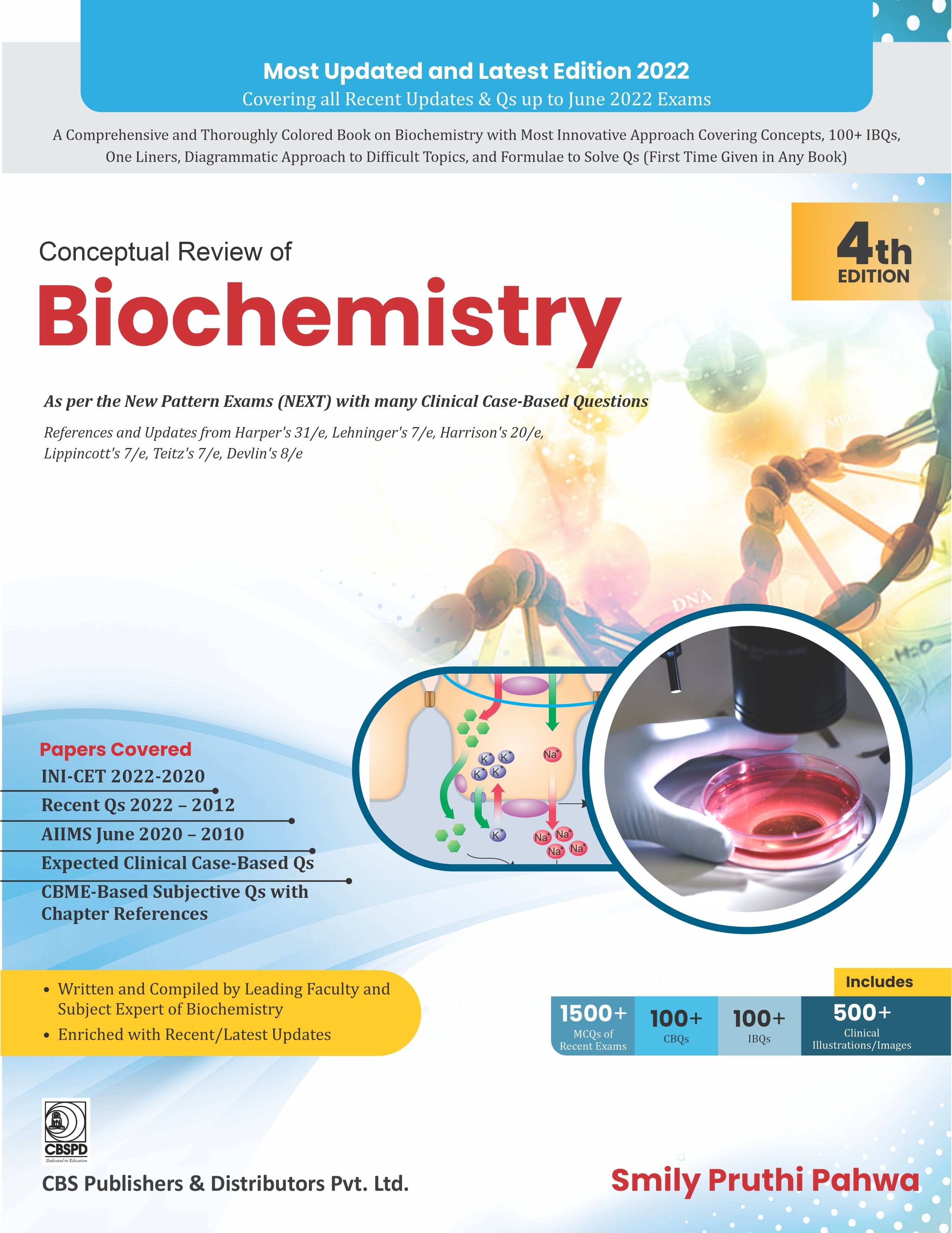 Conceptual review of biochemistry: as per the new pattern exams (next) with many clinical case-based questions