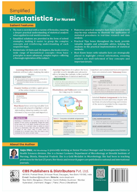 Simplified biostatistic for nurses