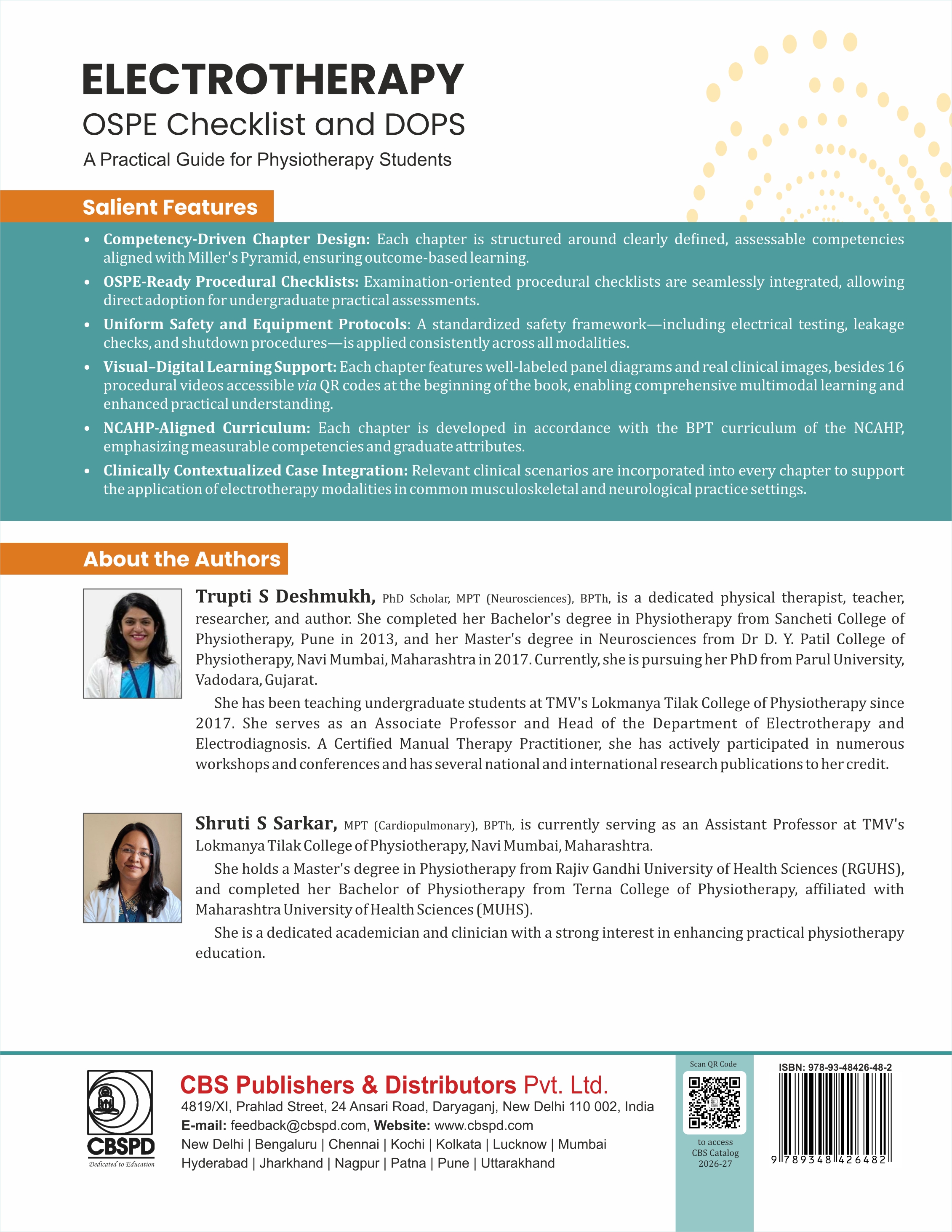 Electrotherapy ospe checklist and dops - a practical guide for physiotherapy students